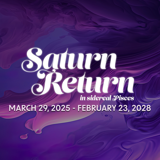 Saturn Return in Sidereal Pisces Workshop