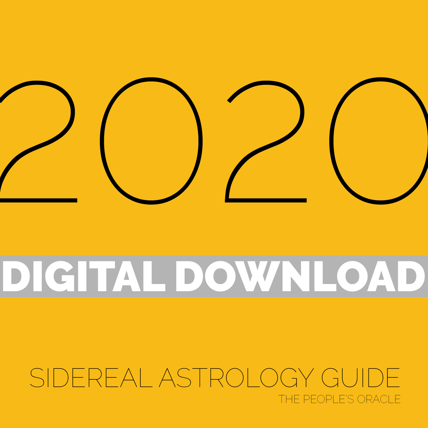 2020 Sidereal Astrology Guide (PDF)