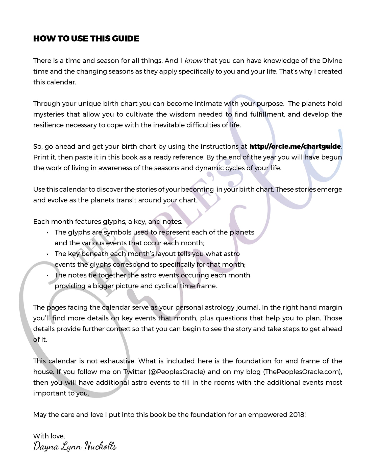 2018 Sidereal Astrology Guide (Digital)