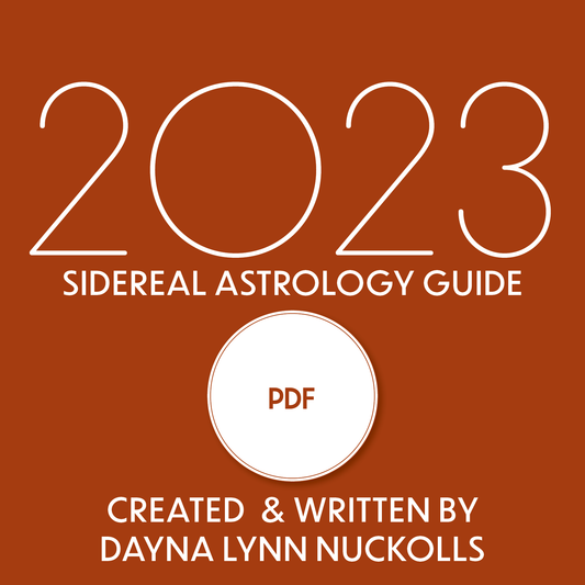 2023 Sidereal Astrology Guide [PDF]
